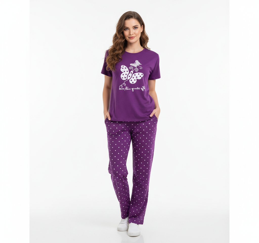 Stylish Cotton Loungewear Set