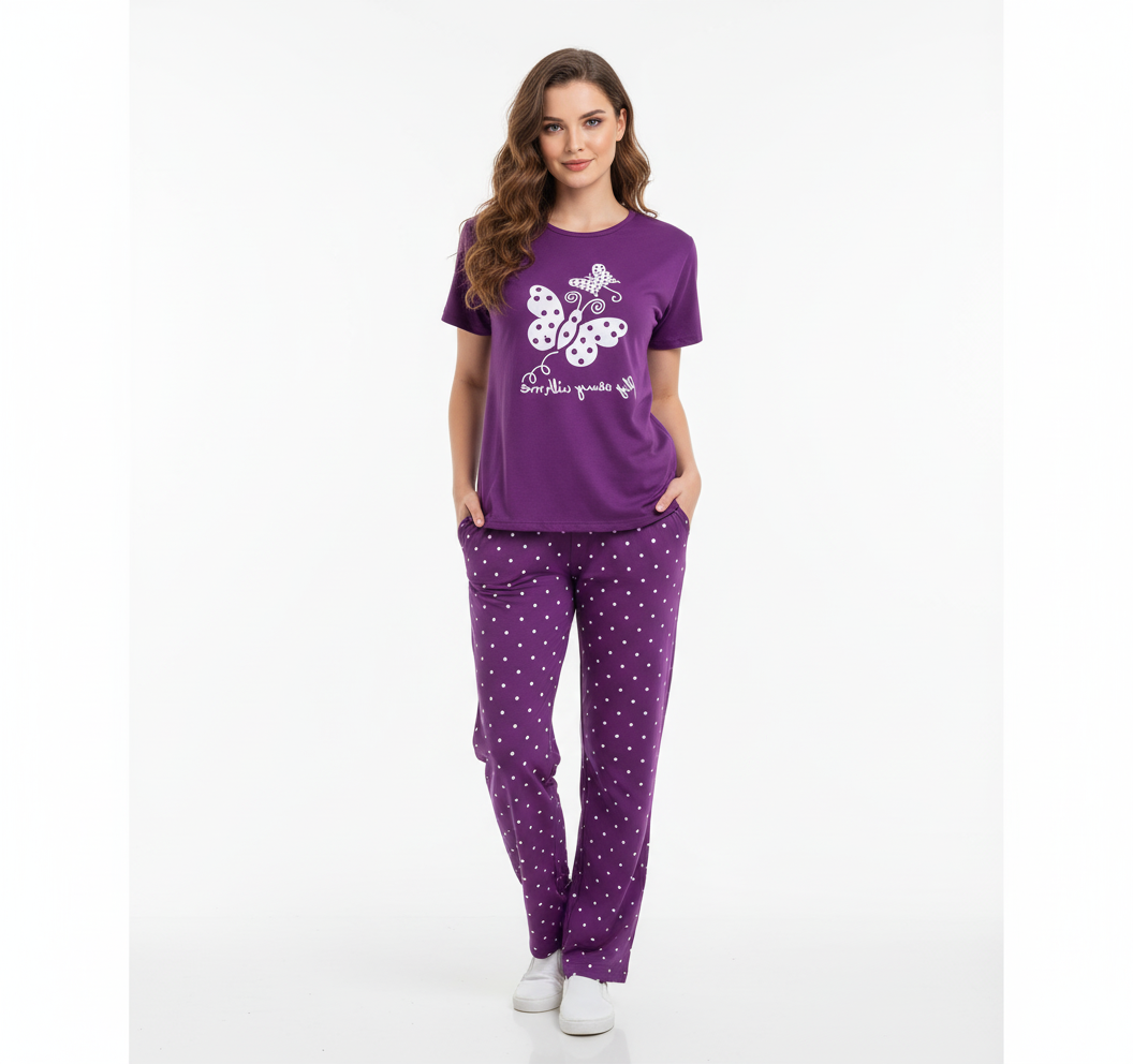 Stylish Cotton Loungewear Set