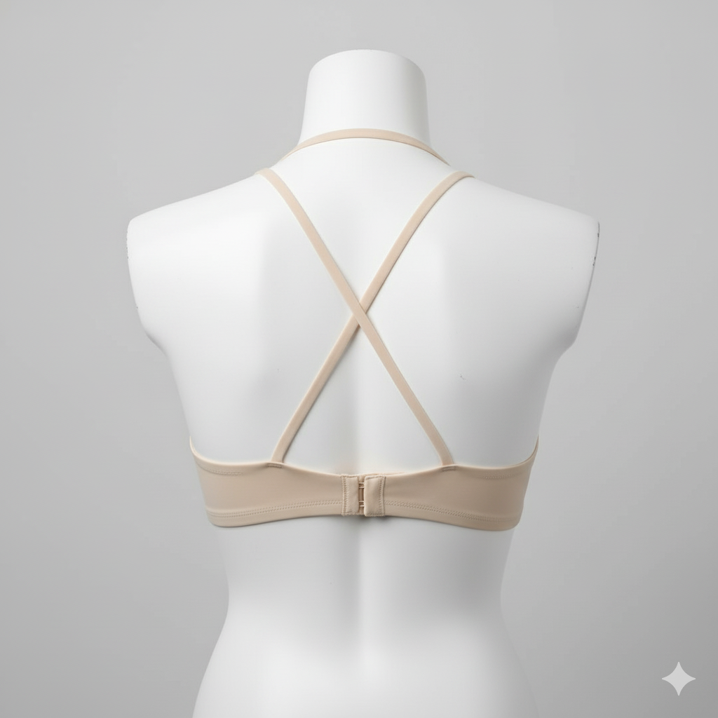 Soft Cotton Sequins Bra