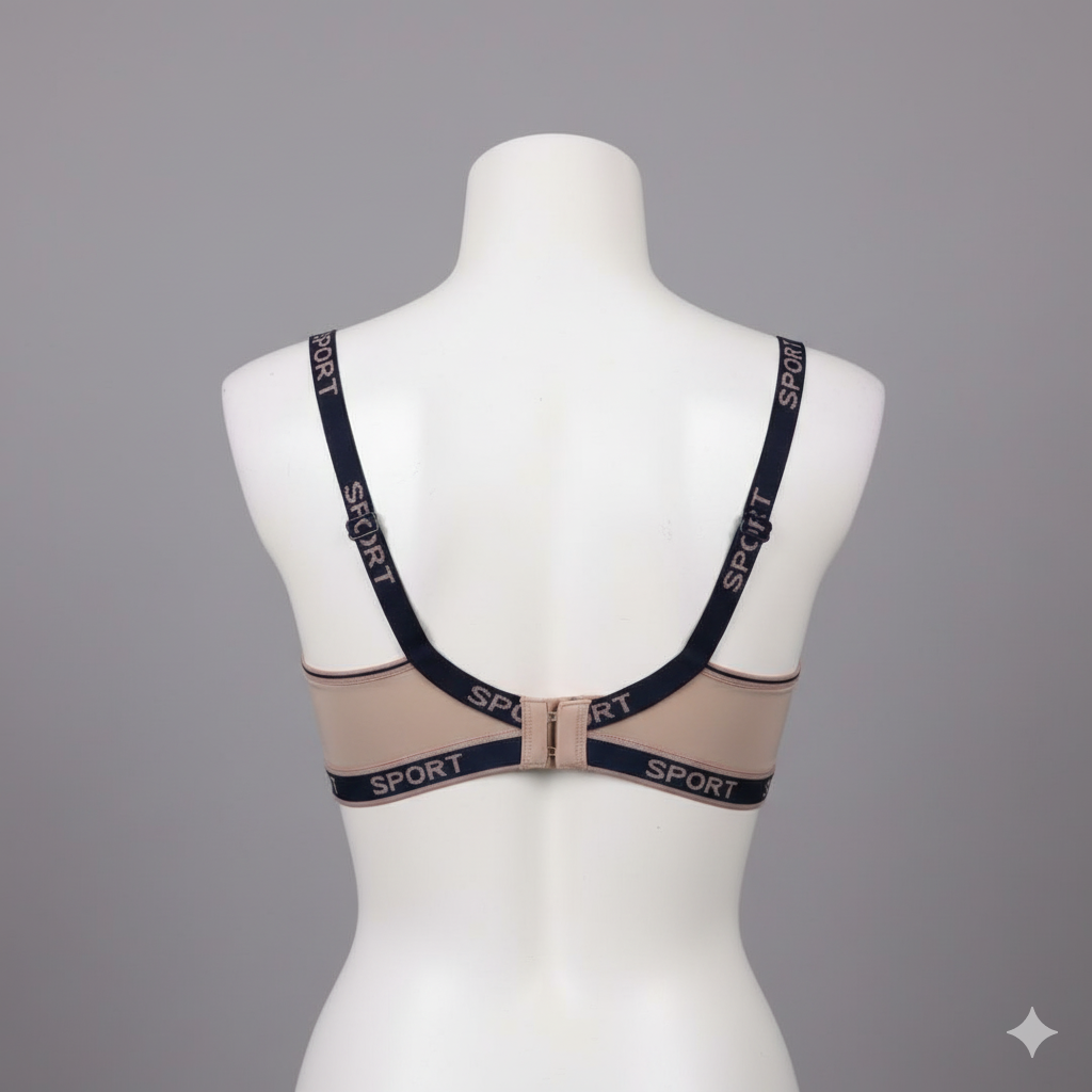 Comfort Fit Plain Silk Bra